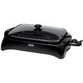 Healthy Indoor Grill with Die-Cast Aluminum Non-Stick Cooking Surface